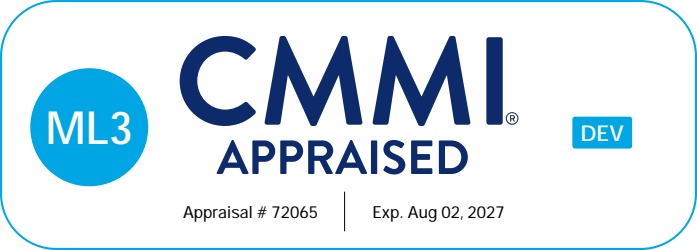 CMMI Maturity Level 3 for Services and Development certificate